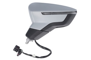 Oglinda stanga (electric, convex, cu incalzire, asistent pentru schimbarea benzii, grunduit, cu semnalizator) potrivit SEAT ARONA KJ, IBIZA V 6F 06.17- - Img 2
