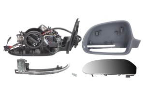 Oglinda stanga potrivit AUDI Q3 8U 2011-2018 - (electric, asferic, cu incalzire, rabatabil electric, cu semnalizator)