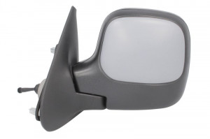 Oglinda stanga potrivit CITROEN BERLINGO; PEUGEOT PARTNER 1996-2008 - mecanica grunduita - Img 2