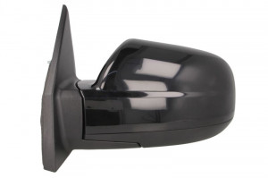 Oglinda stanga potrivit HYUNDAI TUCSON 2004-2010 - electrica incalzita, crom, grunduita - Img 2