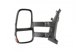 Oglinda stanga potrivit IVECO DAILY 2011-2014 - manuala crom, lung