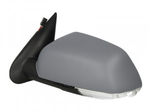 Oglinda stanga potrivit SKODA OCTAVIA 2004-2008 - electrica, asferic, incalzita, grunduita - Img 2