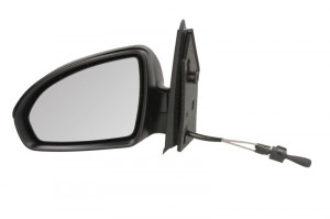 Oglinda stanga potrivit SMART FORTWO 2007-2014 - mecanica crom