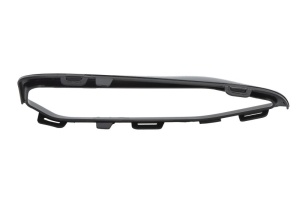 Ornament bandou bara stanga exterior, plastic, negru, pachet M potrivit BMW 3 G20, G21 2018-2022 - Img 2
