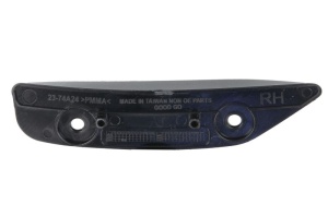 Ornament bara fata dreapta (exterior, negru lucios, AMG STYLING) potrivit MERCEDES CLA C118 03.19-12.22 - Img 2