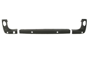 Ornament bara spate potrivit Mercedes-Benz CITAN W415; Renault KANGOO II 2008-2020 - plastic, negru