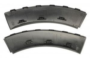 Ornament bara stanga/dreapta 2 buc., plastic, negru potrivit CITROEN C3 III 2016-2020 - Img 2