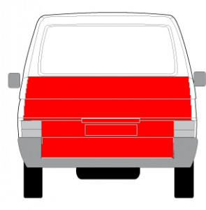 Panou reparatie usa Spate potrivit VW TRANSPORTER T4 1990-2003 - (strat, partea inferioara) - Img 2