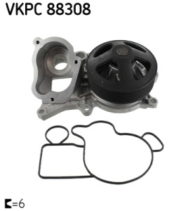 Pompa apa cu garnitura potrivit BMW 1 (F20), 1 (F21), 2 (F22, F87), 3 (E90), 3 (E91), 3 (E92), 3 (E93), 3 (F30, F80), 3 (F31), 3 GRAN TURISMO (F34), 4 (F32, F82), 4 (F33, F83) 1.6D/2.0D 06.05-12.20 - Img 3