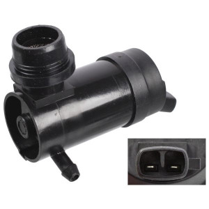Pompa spalator parbriz (12V) potrivit HYUNDAI I20 II, IX35; KIA PICANTO II, SPORTAGE III FURGON/SUV/LIFTBACK/SUV 08.09- - Img 1