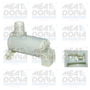 Pompa spalator parbriz fata (12V) potrivit NISSAN 100NX, 200SX, 350Z, ALMERA I, ALMERA II, MAXIMA / MAXIMA QX V, PATROL GR IV, PRIMERA, SUNNY III, SUNNY III/KOMBI, X-TRAIL I COUPE-SUV 11.88-11.13 - Img 4