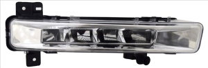 Proiector ceata fata stanga (LED, insertie crom) potrivit BMW 5 G30, G31, G38, F90, 6 GRAN TURISMO G32 dupa 2017