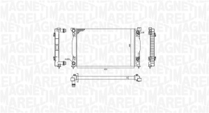 Radiator motor (Automat) potrivit AUDI A4 B7; SEAT EXEO, EXEO ST 1.8-3.2 - Img 1