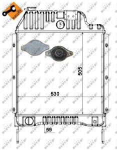 Radiator motor (cu rama) potrivit MASSEY FERGUSON 3000, 6000 1004-4-AT4.236 01.86-12.99 - Img 4