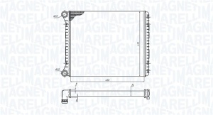 Radiator motor (Manual) potrivit AUDI A2 1.2D-1.6 - Img 1