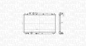 Radiator motor (Manual) potrivit HONDA CIVIC VIII 1.6/1.8/1.8ALK - Img 1