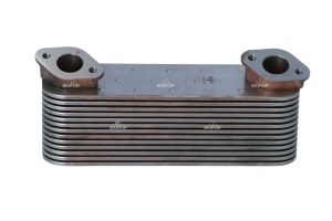 Radiator ulei (250x78x76mm, numar de nervuri: 13) potrivit MERCEDES AXOR, AXOR 2, CITARO (O 530), CONECTO (O 345), MK, O 340, O 403, O 404, SK OM401.972-OM457.981 07.87- - Img 3