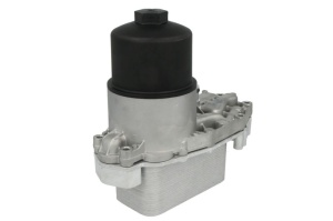 Radiator ulei (cu carcasa filtru ulei; cu garnitura) potrivit CITROEN C5 III, C6; JAGUAR F-PACE, XF I, XF II, XF SPORTBRAKE, XJ; LAND ROVER DISCOVERY IV, DISCOVERY V, RANGE ROVER IV 3.0D/3.0DH 03.09- - Img 1