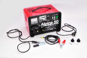Redresor auto cu functie robot pornire ALPINE 50 BOOST 230V 12/24V - Img 1