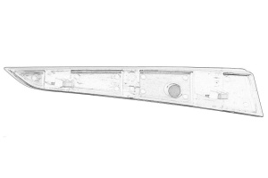 Reflector spate stanga potrivit SKODA FABIA IV dupa 2021 - Img 2