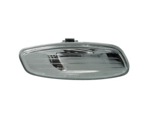 Semnalizator fata dreapta potrivit Citroen C3 II, C4 I, C5 II, DS3, DS4; Peugeot 207, 3008 I, 308 I, 5008 I 2004-2015 - transparent, WY5W, crom