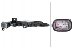Semnalizator fata Stanga (LED, cu indicator) potrivit PORSCHE 911, 911 SPEEDSTER, 911 TARGA 3.0-4.0 12.11-12.20 01.17- - Img 2