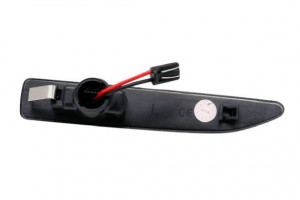 Semnalizator lampa lateral stanga/dreapta fumuriu, LED, dinamic potrivit BMW 7 E65, E66, E67 3.0-6.0 2001-2008 - Img 2