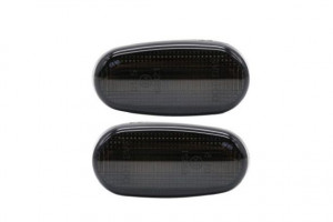 Semnalizator lampa lateral stanga/dreapta fumuriu, LED potrivit ALFA ROMEO 147, GT, MITO; FIAT BRAVO II 0.9-3.2 2001-2018 - Img 1