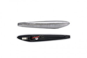 Semnalizator lampa lateral stanga/dreapta transparent, LED, dinamic potrivit ALFA ROMEO 159 1.8-3.2 2005-2012 - Img 2
