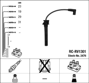 Set cablaj aprindere Mini One / Cooper 1.6-06.01, Chrysler PT Cruiser / NEON 11.01-1.6 - Img 2