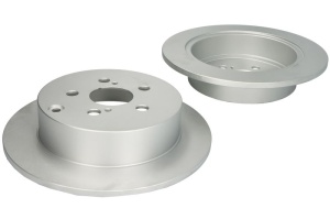 Set discuri frana (2 buc.) Spate compatibil Dreapta/Stanga potrivit PONTIAC VIBE; TOYOTA CALDINA, CELICA, OPA, PRIUS 1.5H/1.8/2.0 08.99-12.09