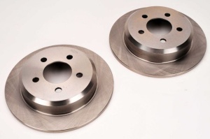 Set discuri frana (2 buc.) Spate Dreapta/Stanga potrivit JEEP GRAND CHEROKEE I 2.5D-5.9 09.91-04.99 - Img 3