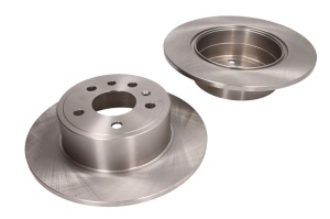 Set discuri frana (2 buc.) Spate Dreapta/Stanga potrivit OPEL CALIBRA A, VECTRA B; SAAB 900 II, 9-3, 9-5 1.6-3.0 06.90-12.09 - Img 1