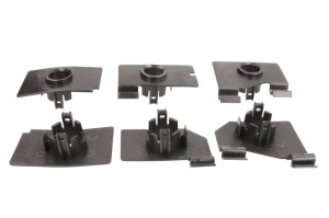 Set montare senzori parcare Spate set 6 buc, plastic, TUV potrivit OPEL CORSA E, CORSA E/HATCHBACK dupa 2014 Hatchback dupa 2014