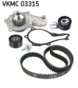Set pompa apa + curea dintata potrivit VOLVO C30, S40 II, S60 II, S80 II, V40, V50, V60 I, V70 III; CITROEN BERLINGO, BERLINGO MULTISPACE, BERLINGO/MINIVAN, C3 II, C3 PICASSO 1.6D 06.04- - Img 1