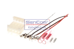 Set reparat cabluri haion (100mm, Dreapta/Stanga) potrivit ABARTH GRANDE PUNTO; ALFA ROMEO 147; FIAT GRANDE PUNTO, PUNTO, PUNTO EVO 0.9-3.2 01.01- - Img 3