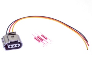 Set reparatie cabluri (250mm, numar pini: 3, Dreapta/Stanga) potrivit AUDI A1, A2, A3, A4 B5, A4 B6, A4 B7, A6 ALLROAD C6, A6 C4, A6 C5, A6 C6, A8 D2, A8 D3, ALLROAD C5, Q7, TT 1.2D-4.2D 03.94-12.19 - Img 2