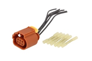 Set reparatie cabluri la EGR (100mm, Stanga) potrivit FIAT DUCATO potrivit ALFA ROMEO 145, 146, 147, 156, 159, 166, BRERA, GT, SPIDER; AUDI A2, A4 B7, A6 C6; CITROEN JUMPER II 1.4-3.2D 01.95- - Img 1