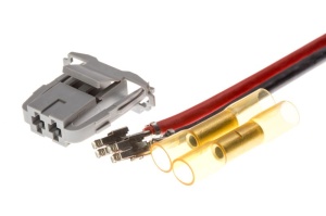 Set reparatie cabluri ventilator suflant (100mm, numar pini: 2) potrivit ABARTH GRANDE PUNTO; ALFA ROMEO MITO; CITROEN BERLINGO MULTISPACE, BERLINGO/MINIVAN 0.9-Electric 10.99- - Img 2