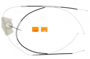 Set reparatie macara geam dreapta potrivit PORSCHE CAYENNE; VW TOUAREG 2002-2010 - (set, electric)