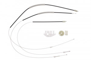 Set reparatie macara geam spate stanga potrivit CITROEN JUMPY II; FIAT SCUDO; PEUGEOT EXPERT, EXPERT TEPEE dupa 2007 - (set)