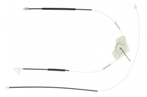 Set reparatie macara geam spate stanga potrivit SKODA OCTAVIA I 1996-2010 - (cabluri, electric)
