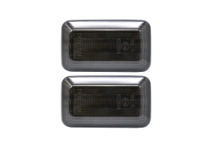 Set semnalizator stanga/dreapta (fumuriu, LED, dynamic) potrivit DS DS 3; AUDI 100 C3, 100 C4, 200 C3, 80 B2, 80 B3, 80 B4, 90 B2, 90 B3, A3, A4 B6, A6 C4, A6 C5, A7, CABRIOLET B3, COUPE B2 0.9-5.9 dupa 1974