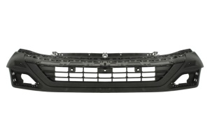 Spoiler bara fata inferior cu locas senzori parcare, cu locas camera, negru potrivit VW ATLAS 2016-2020