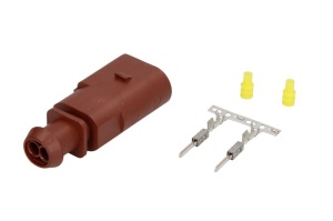 Stecher, numar pini: 2, Kit reparare, potrivit AUDI; SEAT; SKODA; VW - Img 2
