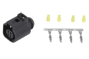 Stecher, numar pini: 4, Kit reparare, potrivit AUDI; SEAT; SKODA; VW - Img 1