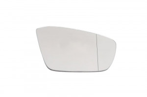 Sticla oglinda exterioara Dreapta potrivit SKODA OCTAVIA III 2012-2020 - (asferica, incalzita)
