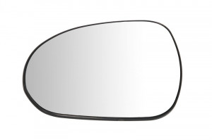 Sticla oglinda exterioara Stanga potrivit HYUNDAI I30 2007-2012 - (convexa, incalzita)