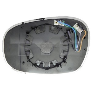 Sticla oglinda exterioara stanga potrivita BMW 1 (E81), 1 (E82), 1 (E87), 1 (E88), 3 (E90), 3 (E91), 3 (E92), 3 (E93) 2004-2013 - asferice, cu incalzire