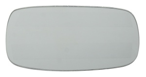 Sticla oglinda laterala Stanga potrivit FORD FIESTA III, FIESTA IV, FIESTA/HATCHBACK, FIESTA/MINIVAN; MAZDA 121 III 1989-2003 pana in 2002 - (plat)